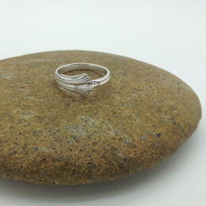 sterling silver spoon ring  $120